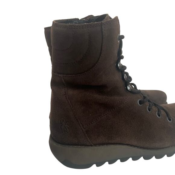 Fly London Same 109 Lace Up Boots Size 42 EU - Picture 6 of 12